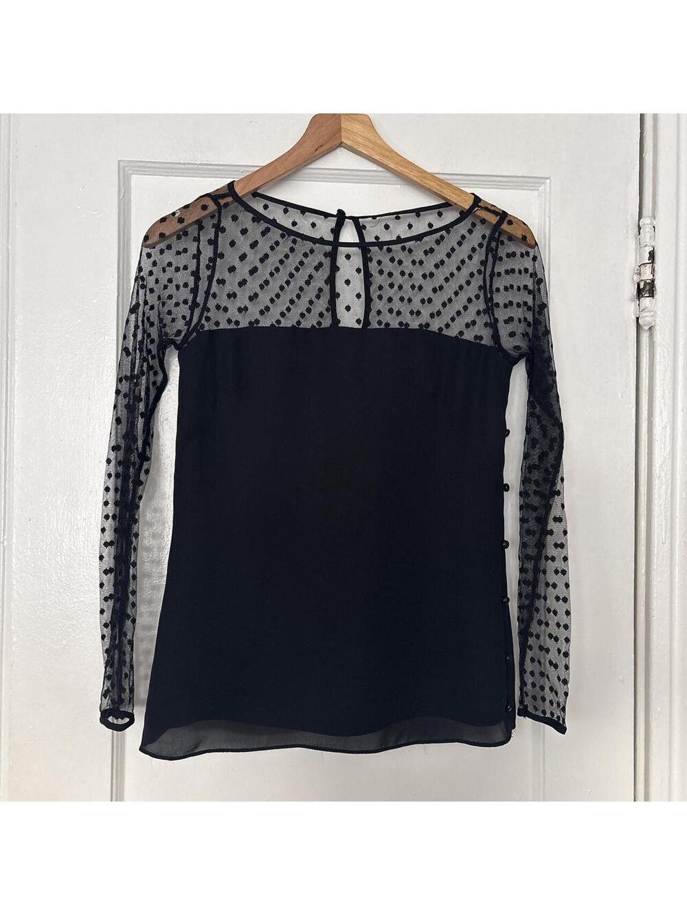 Milly Women's Black Blous